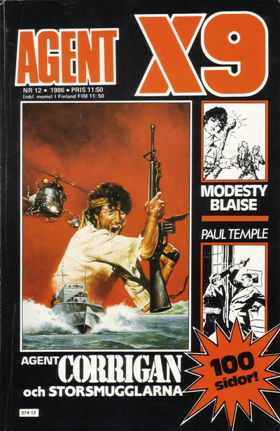 Cover of Agent Corrigan och Storsmugglarna