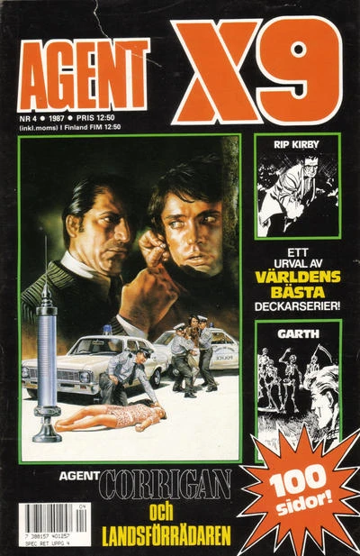 Cover of Agent Corrigan och Landsforradaren