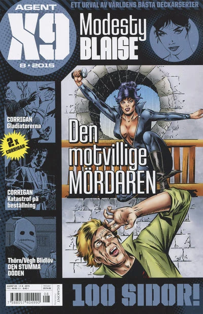 Cover of Modesty Blaise: Den motvillage Mordaren