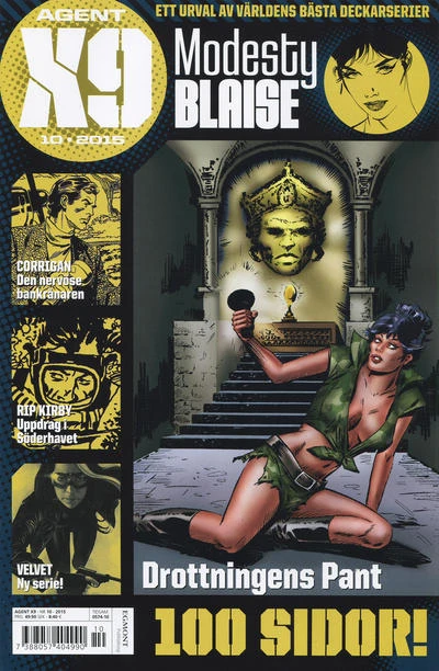 Cover of Modesty Blaise: Drottningens Pant