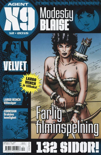 Cover of Modesty Blaise: Farlig filminspelning