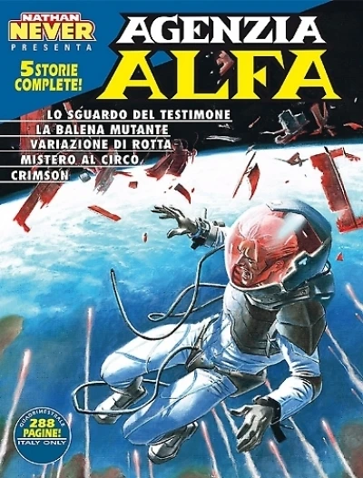Cover of Lo sguardo del testimone - La balena mutante - Variazione di rotta - Mistero al circo - Crimson