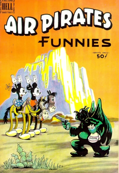 Cover of Air Pirates Funnies