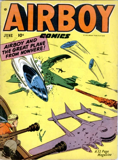 Cover of Airboy and the Plane from Nowhere