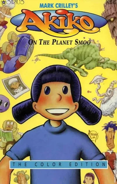 Cover of Akiko on the Planet Smoo: The Color Edition