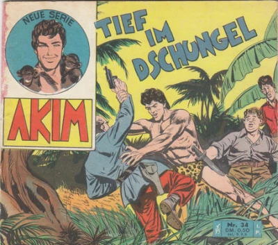 Cover of Tief im Dschungel