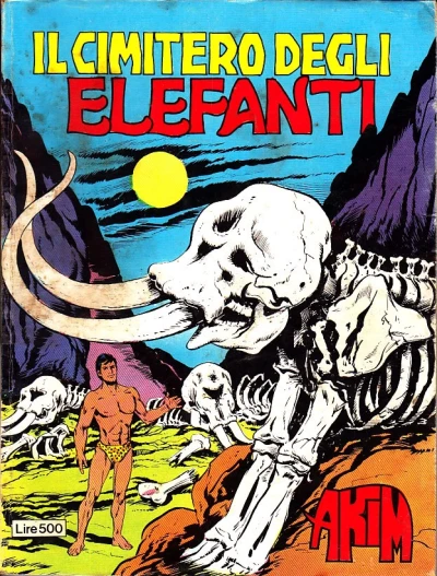 Cover of Il Cimitero degli Elefanti