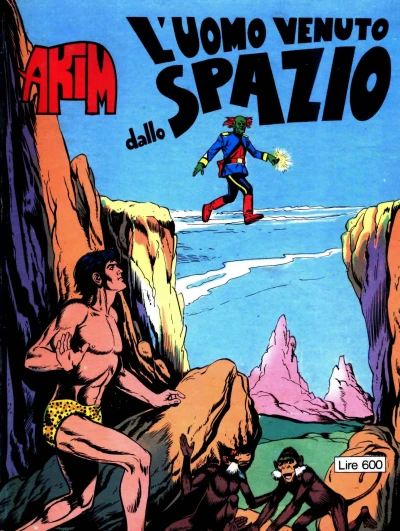 Cover of L'uomo venuto dallo spazio