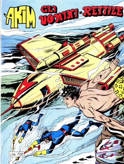 Cover of Gli uomini-rettile