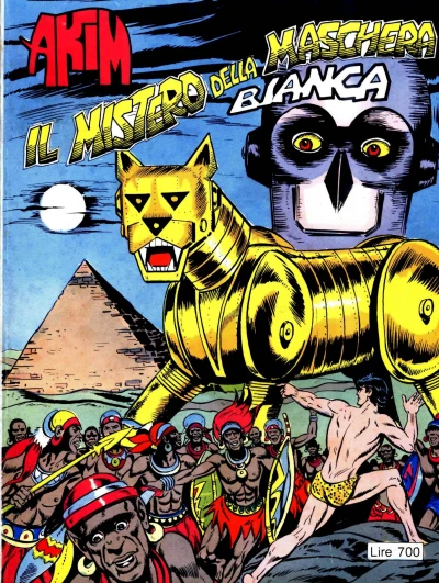 Cover of Il mistero della maschera bianca