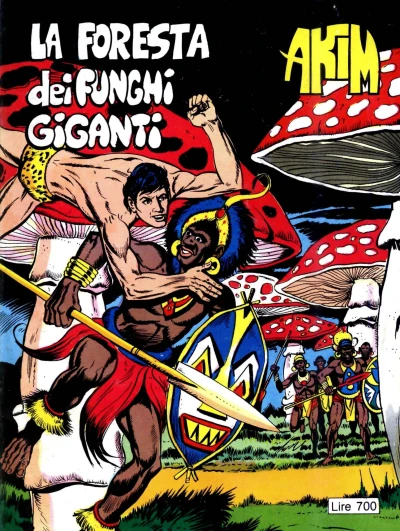 Cover of La foresta dei funghi giganti