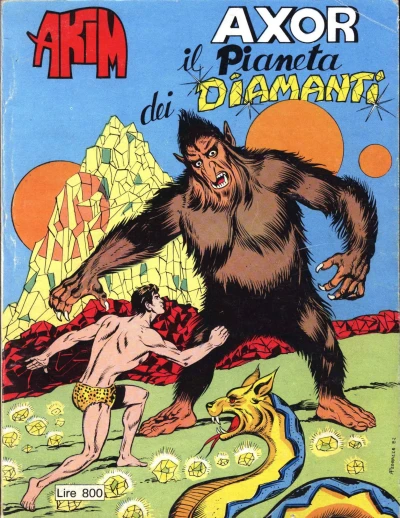 Cover of Axor il pianeta dei diamanti