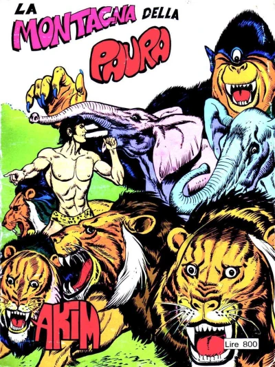 Cover of La montagna della paura