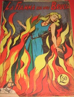 Cover of La Fiamma che non Brucia