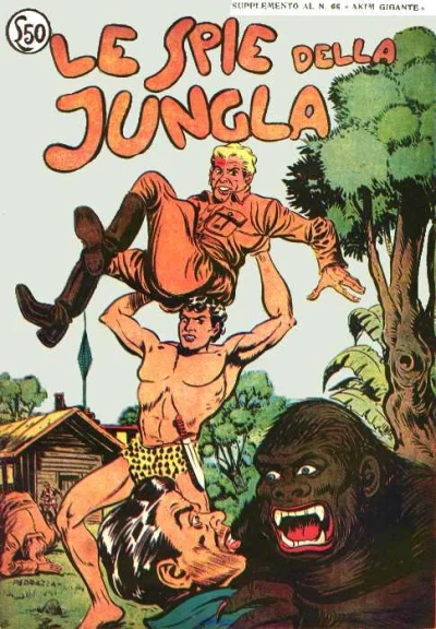 Cover of Le Spie della Jungla