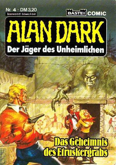 Cover of Das Geheimnis des Etruskergrabs