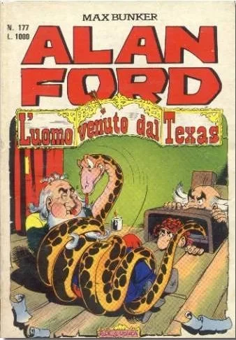 Cover of L'Uomo Venuto dal Texas