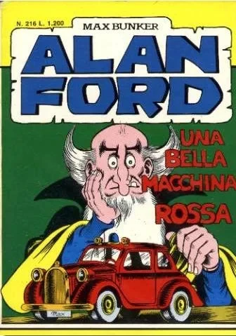 Cover of Una Bella Macchina Rossa