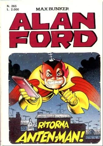 Cover of Ritorna Anten-Man!