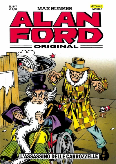 Cover of L'assassino delle carrozzelle