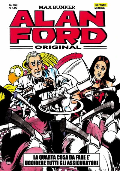 Cover of La quarta cosa dafare e' uccidere tutti gli assicuratori