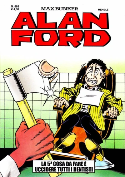 Cover of La quinta cosa da fare è uccidere tutti i dentisti