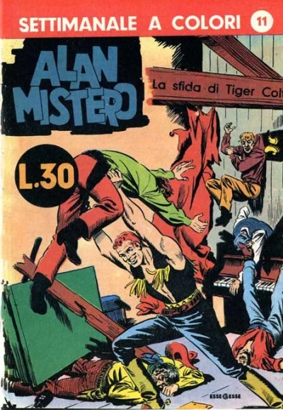 Cover of La sfida di Tiger Colt