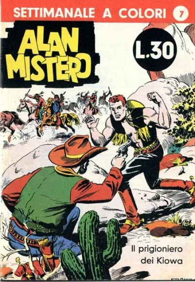 Cover of Il prigioniero dei Kiowa