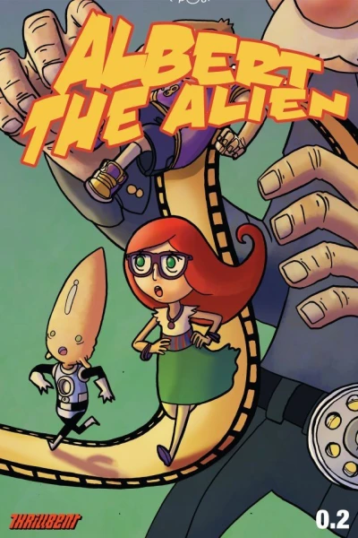 Cover of Albert the Alien Goes To the movies