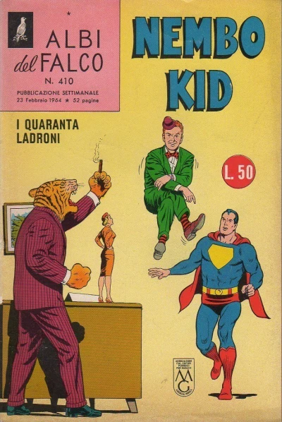 Cover of I Quaranta Ladroni