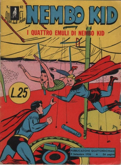 Cover of I Quattro Emuli Di Nembo Kid