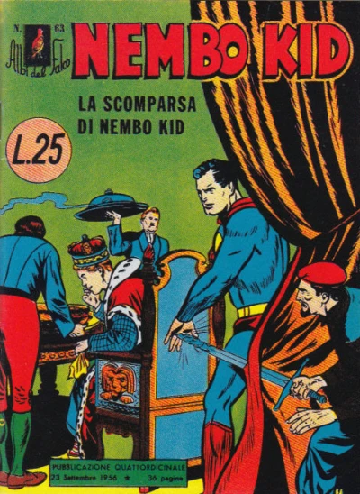 Cover of La Scomparsa Di Nembo Kid
