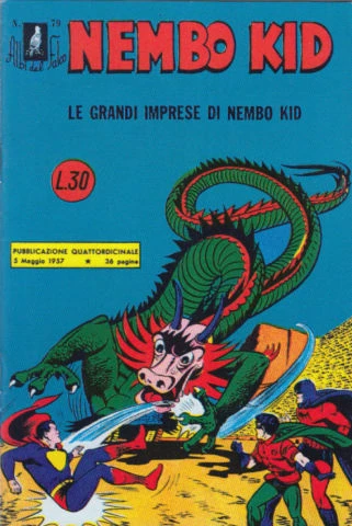 Cover of Le Grandi Imprese Di Nembo Kid