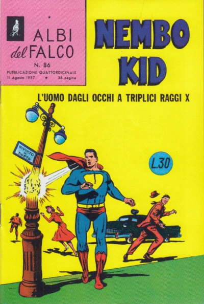 Cover of L'uomo Dagli Occhi A Triplici Raggi X