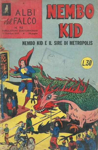 Cover of Nembo Kid E Il Sire Di Metropolis