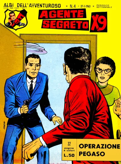 Cover of Agente segreto X9: Operazione Pegaso