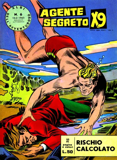 Cover of Agente segreto X9: Rischio calcolato