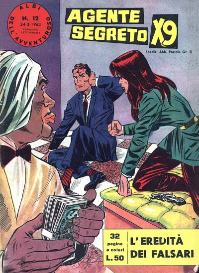 Cover of Agente segreto X9: L'eredità dei falsari