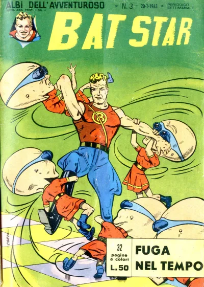 Cover of Bat Star: Fuga nel tempo