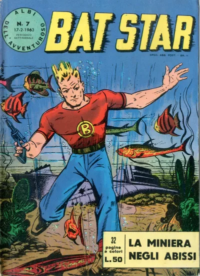 Cover of Bat Star: La miniera negli abissi