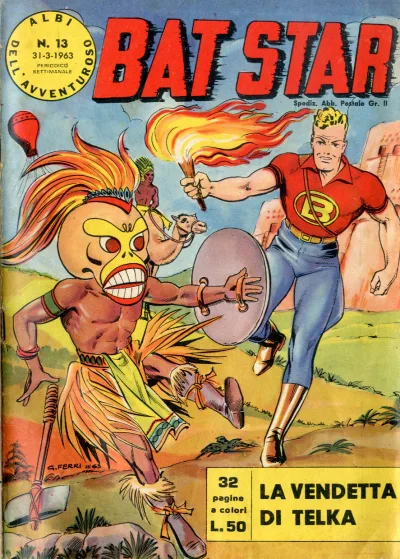 Cover of Bat Star: La vendetta di Telka