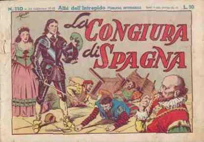 Cover of La congiura di Spagna