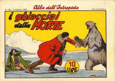 Cover of i ghiacciai della Morte