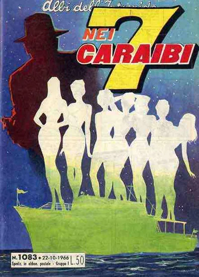 Cover of 7 nei Caraibi