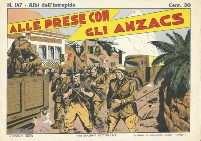 Cover of Alle Prese con gli Anzacs