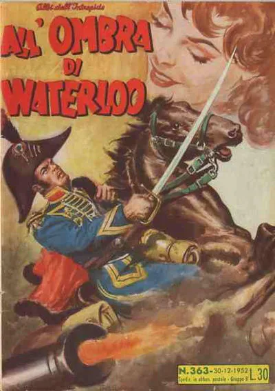 Cover of All'ombra di Waterloo