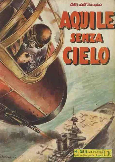 Cover of Aquile Senza Cielo