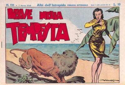 Cover of Belve nella tempesta