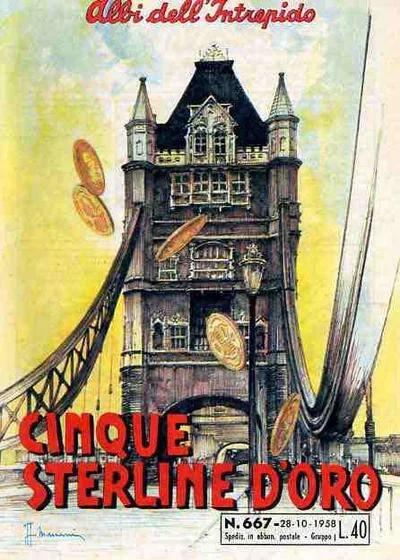 Cover of Cinque Sterline D'oro