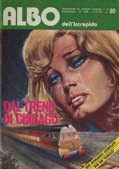 Cover of Dal treno di Chicago